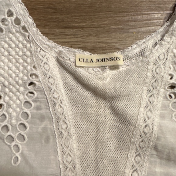 Ulla Johnson White Maryse Top size 2 - Picture 3 of 6